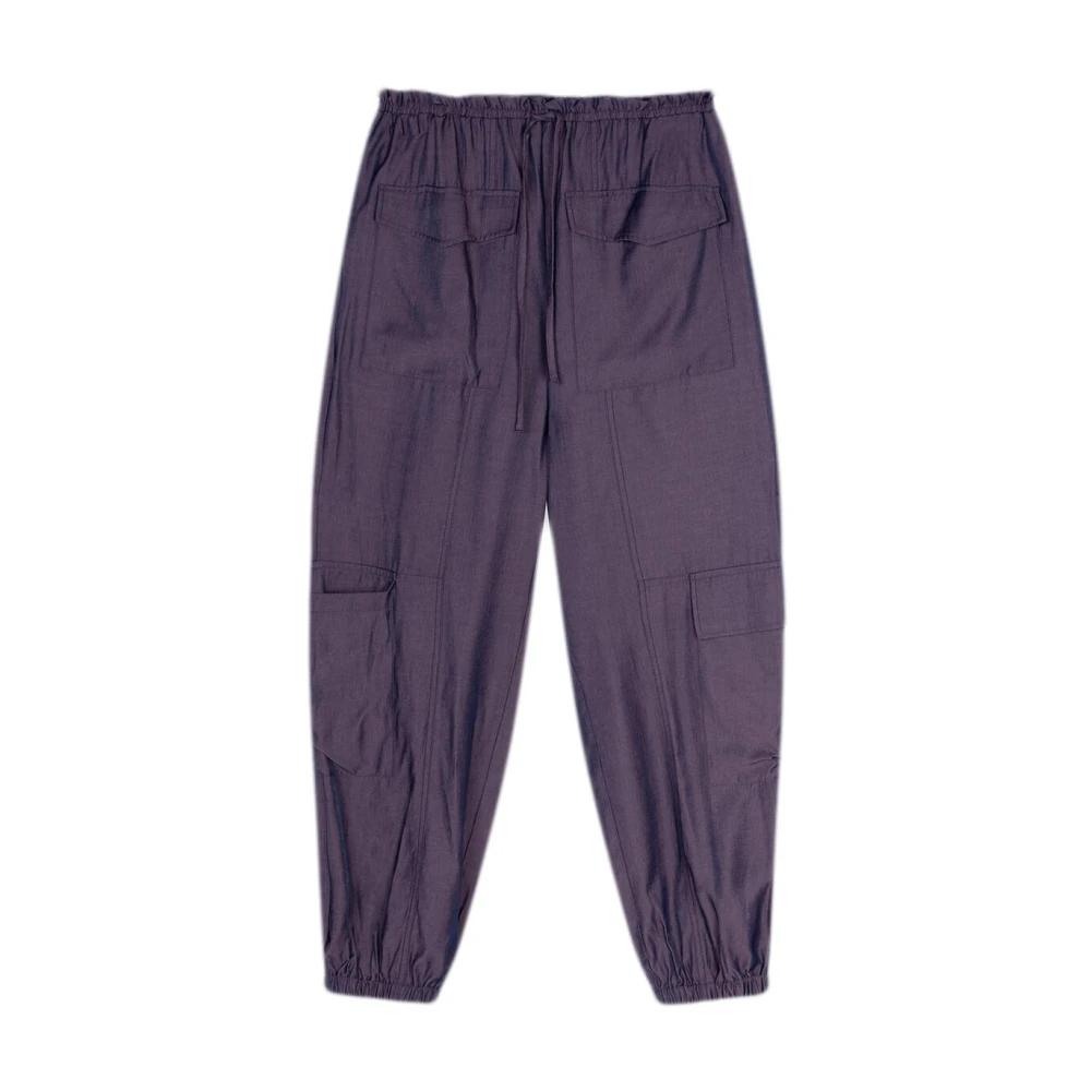 Refined Department Stijlvolle Vikki Broek Purple Dames