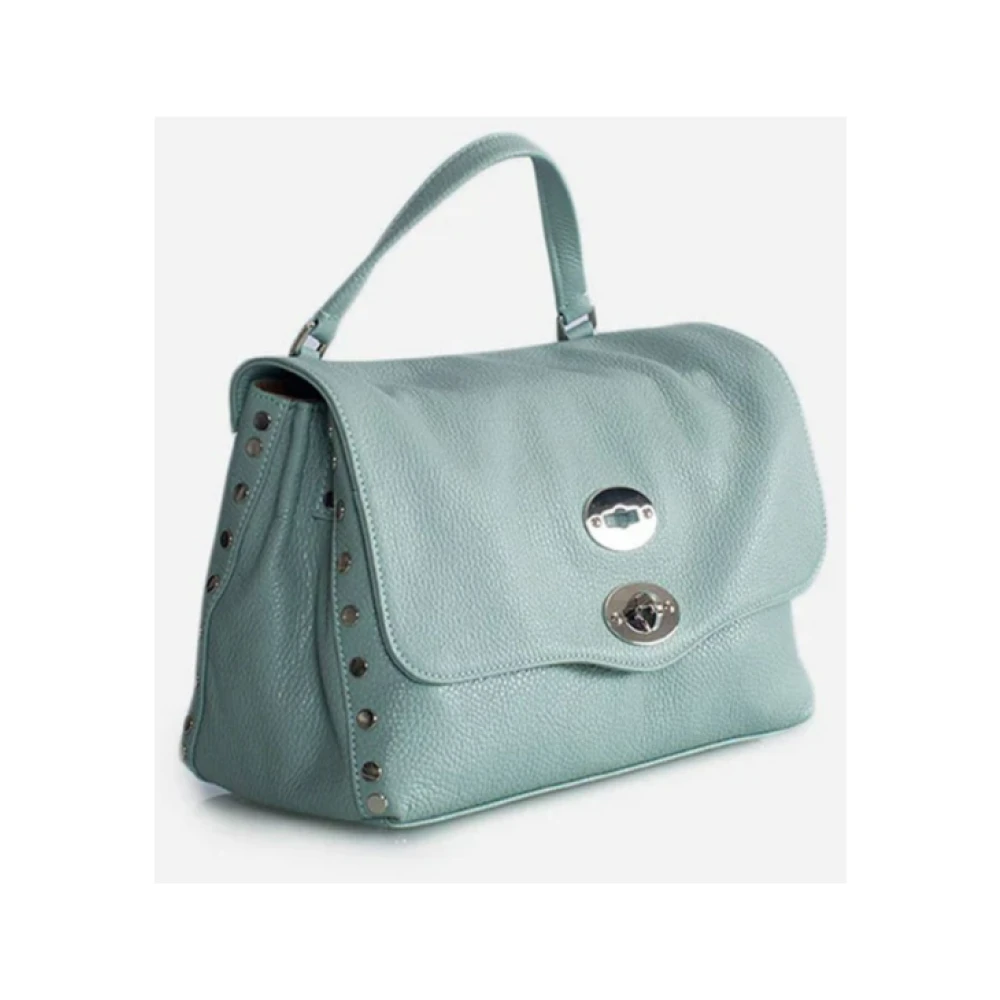 Zanellato Groene Leren Handtas Elegant en veelzijdig Green Dames