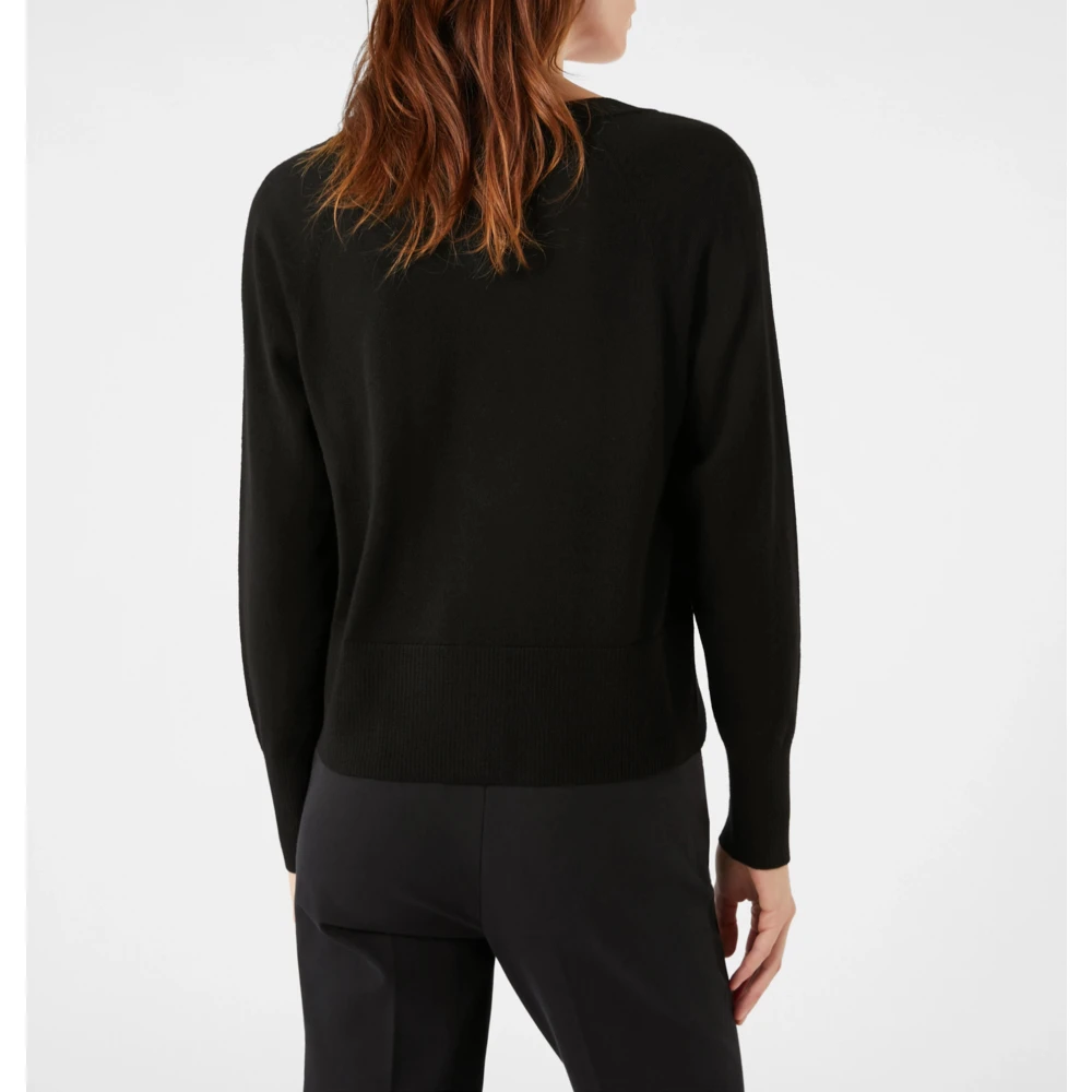 Pennyblack Dunne Wollen Vest Stijl Santhia Black Dames