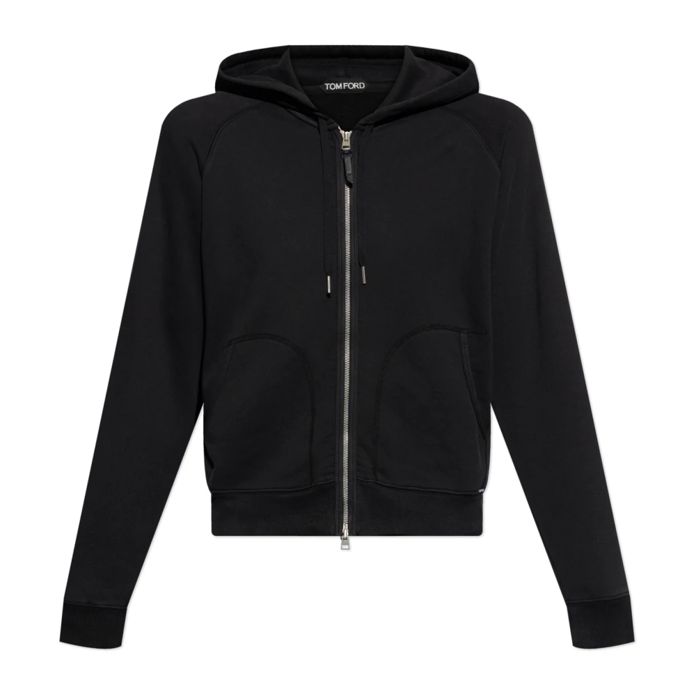 Tom Ford Zip-Throughs, Male, Xl, Hoodie Black