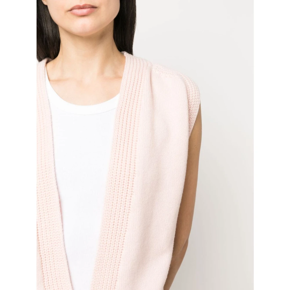 Sa Su Phi Roze Sweater met Giro Collo Pink Dames