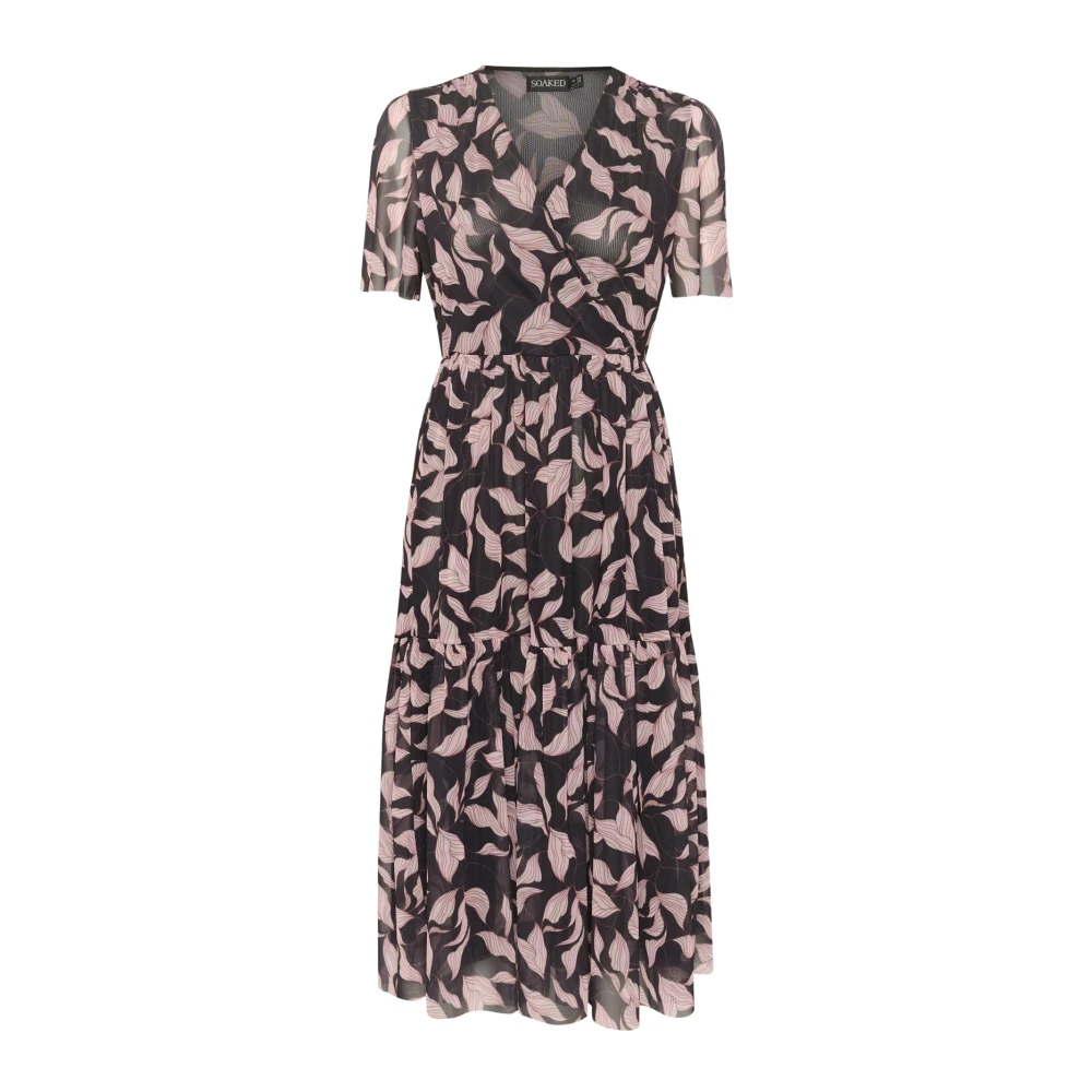 Soaked In Luxury Women's Multicolor Slaldora Dress - Midi Dresses - L - Dresses