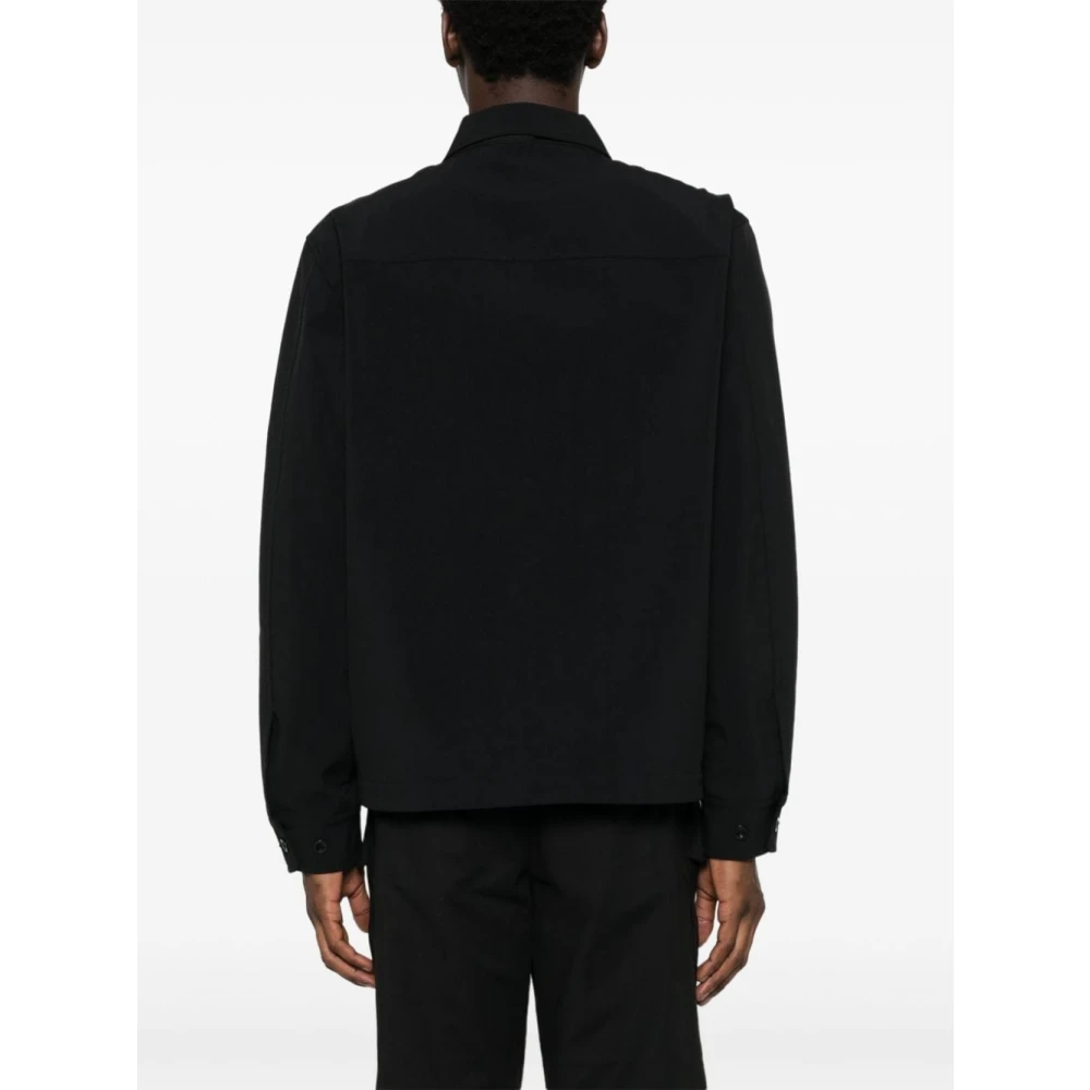 C.P. Company GD Shell Shirt Zwart Lange Mouw Black Heren
