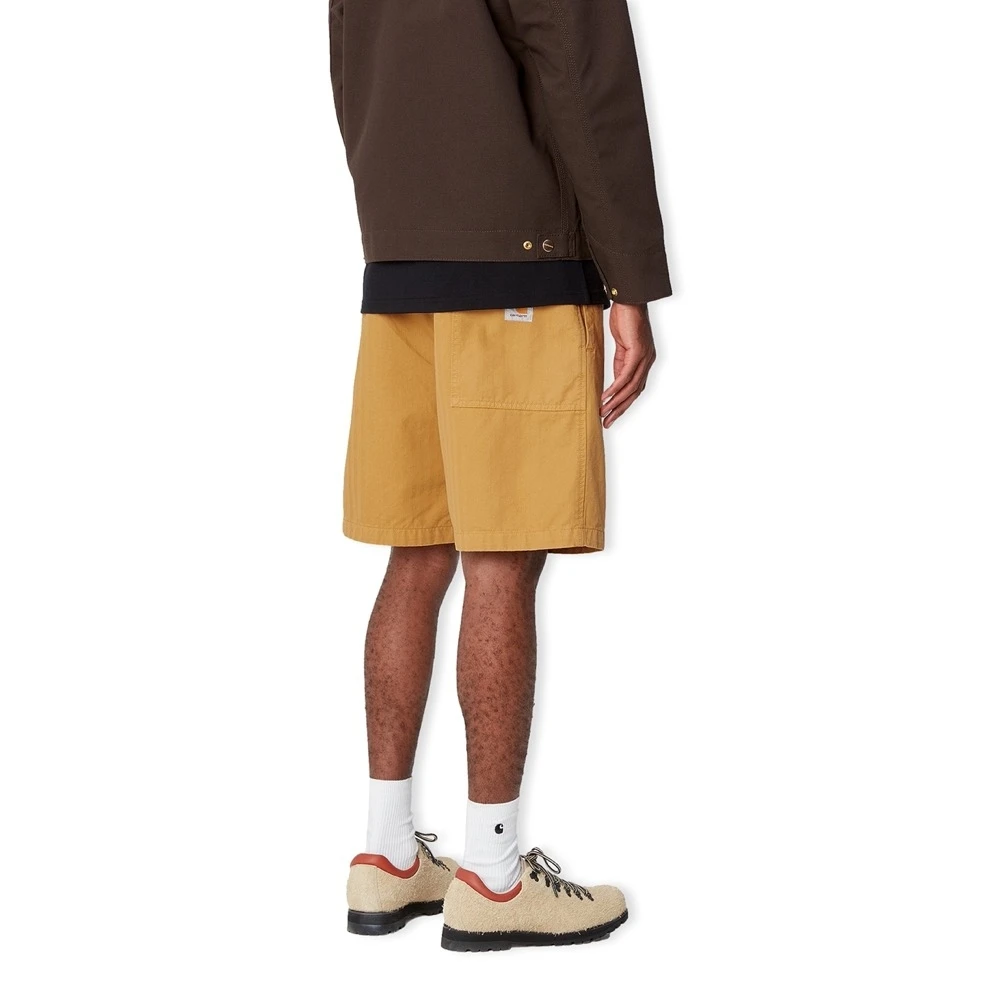 Carhartt WIP Casual Shorts Yellow Heren