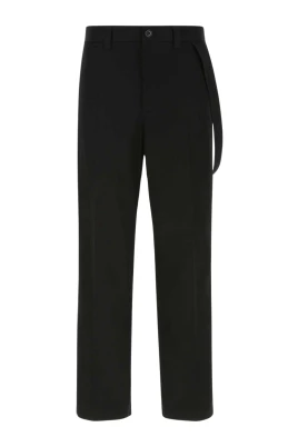 Cotton Wide-leg Pant