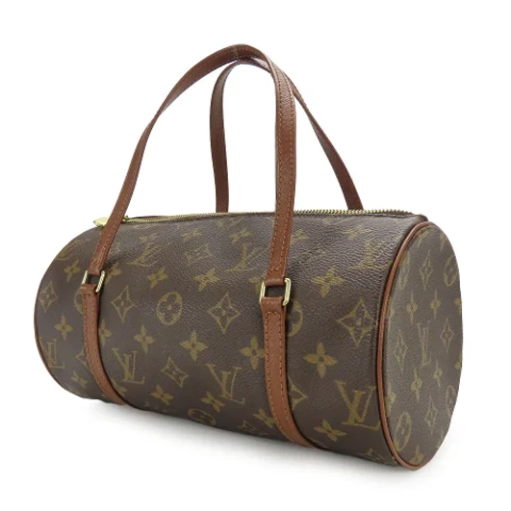 Louis Vuitton Vintage Pre-owned Canvas handbags Brown Dames