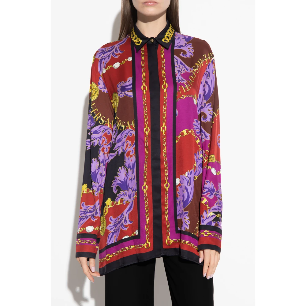 Versace Jeans Couture Gestreept overhemd Multicolor Dames