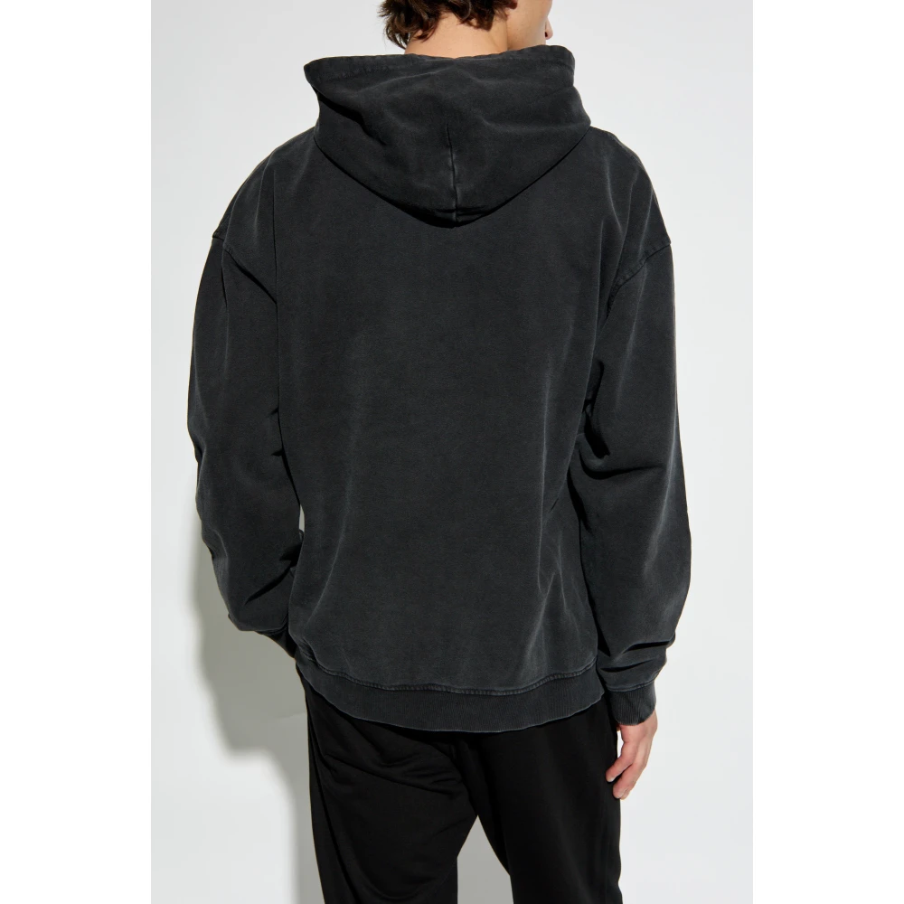 Diesel Hoodie S-Boxt-Hood-Q7 Black Heren