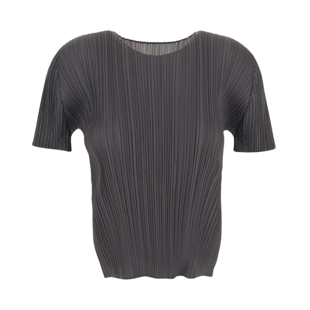 Issey Miyake Dames T-shirt Gray Dames