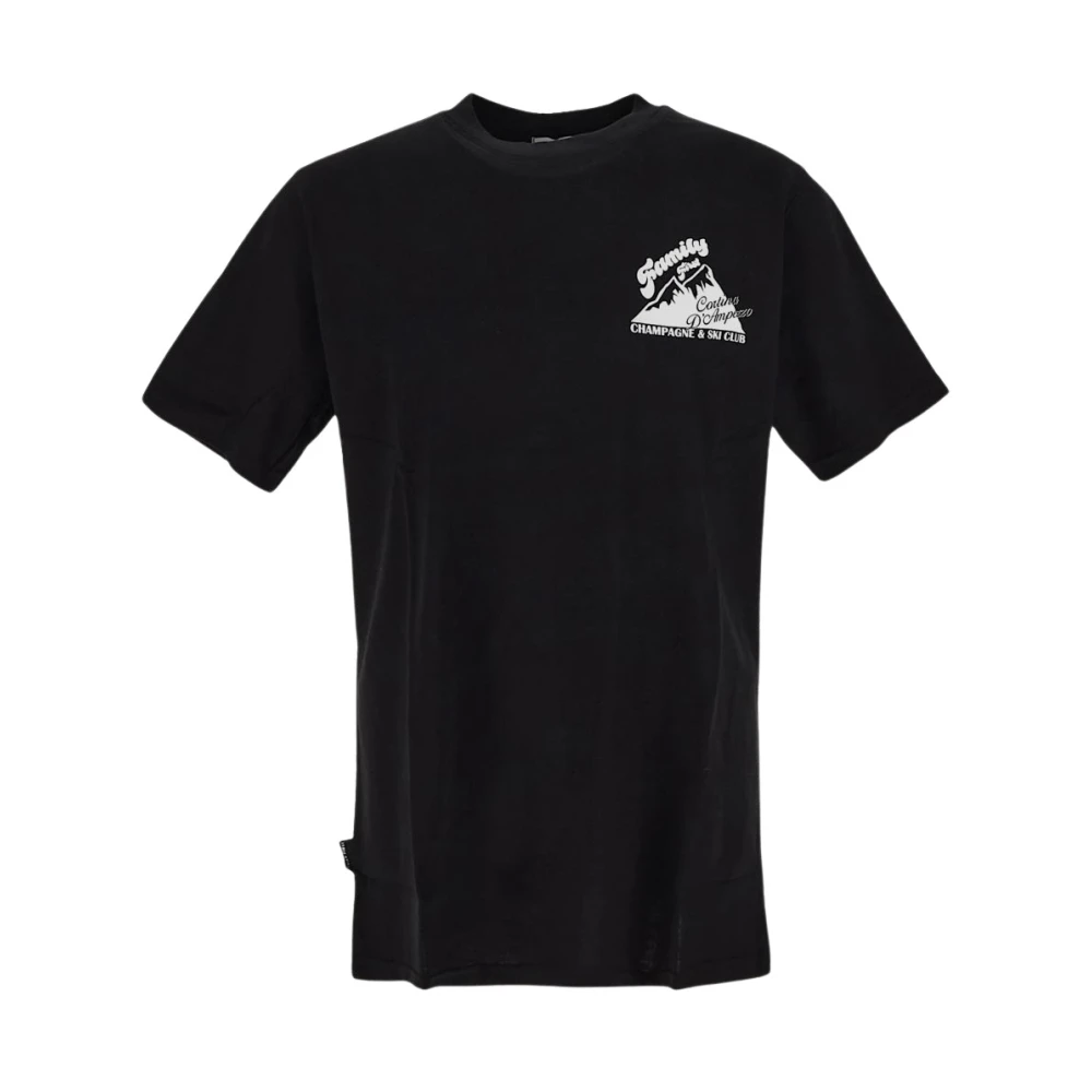 Family First Katoenen Cortina T-Shirt Black Heren