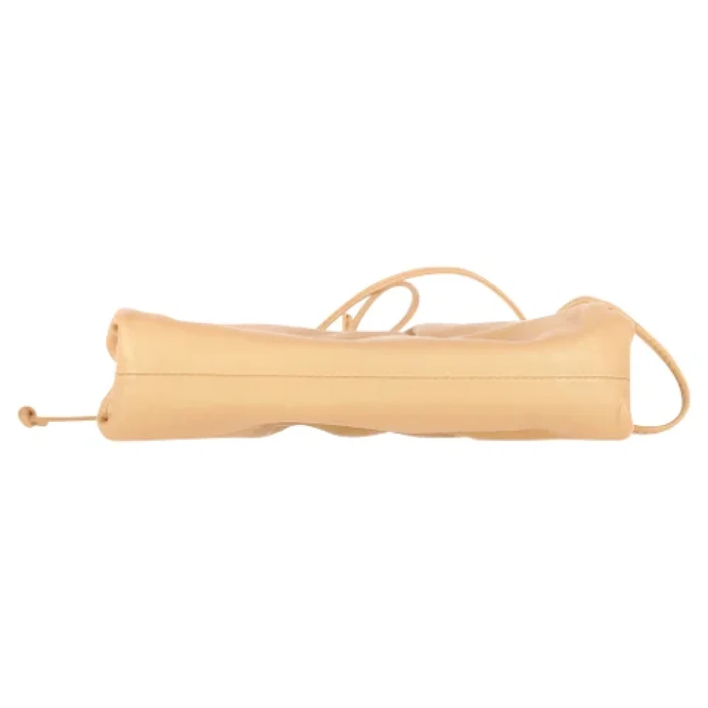 Bottega Veneta Vintage Pre-owned Leather pouches Yellow Dames