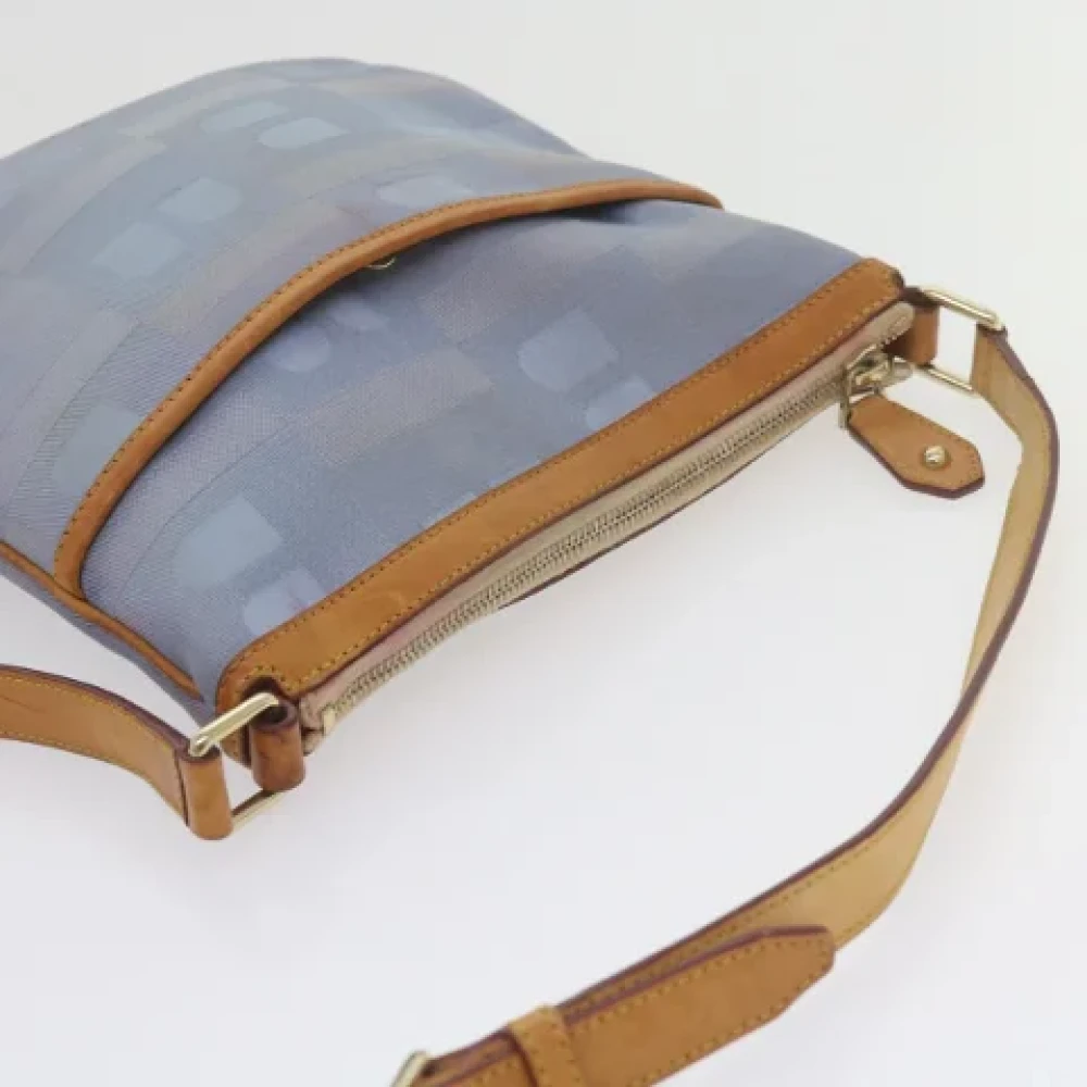 Bally Pre-owned Canvas shoulder-bags Blue Dames