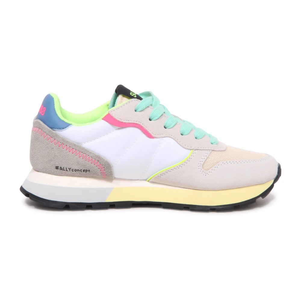 Sun68 Kleur Explosie Schoenen Model Z34304 Dames Schoenen Veelkleurig Multicolor