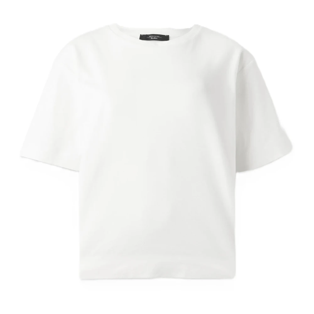 Weekend Max Mara Women's White T-Shirts, Xs, Crewneck Jumper