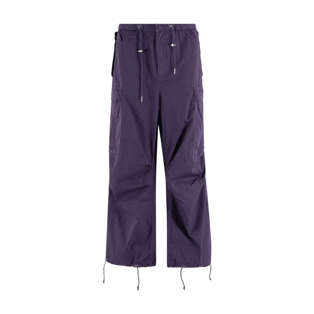 Bluemarble Wide Trousers Purple Heren