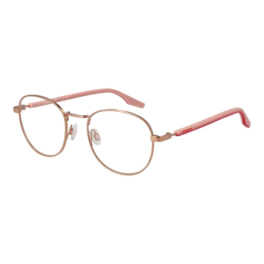 Converse Unisex Pink Rose Gold Metal Optical Frames - Glasses - One Size - Accessories