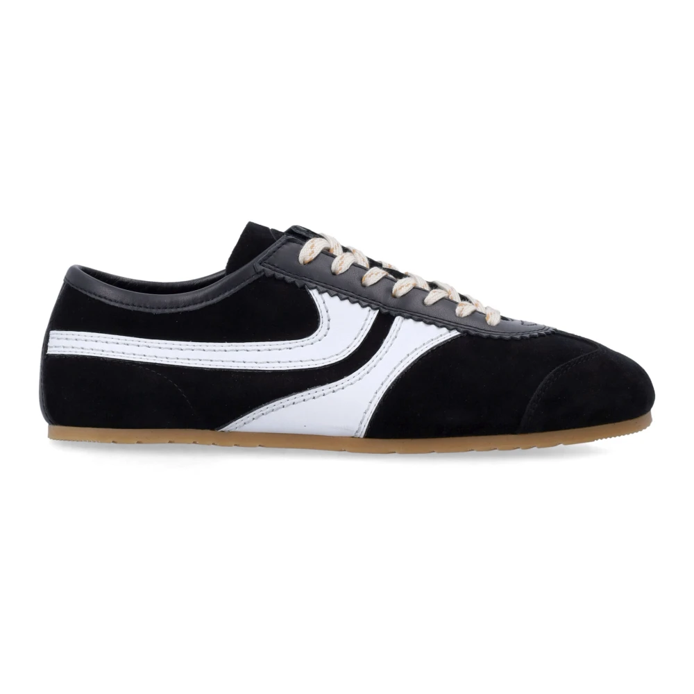 Dries Van Noten Men's Black Suede Sneakers