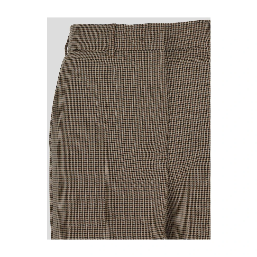 SPORTMAX Wollen broek voor actieve levensstijl Beige Dames