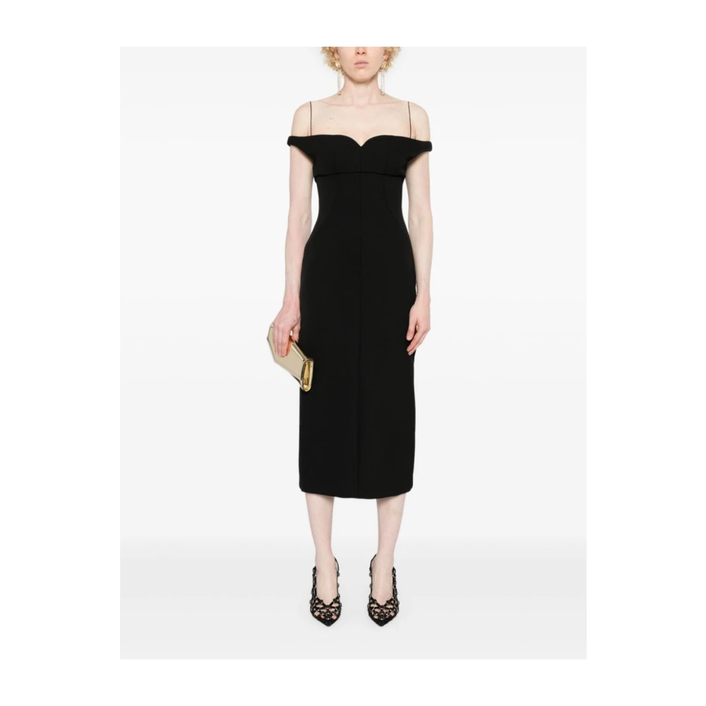 Philosophy di Lorenzo Serafini Zwarte jurken van Lorenzo Serafini Black Dames