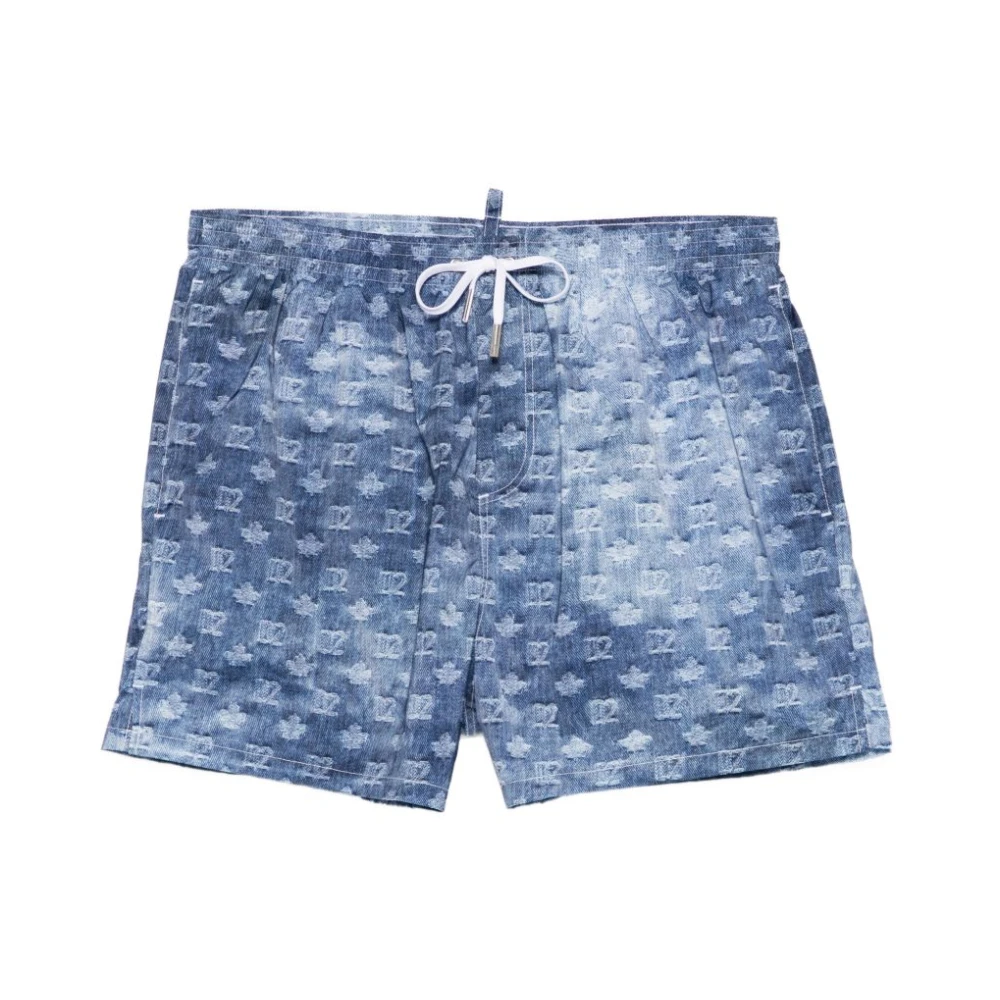 Dsquared2 Men's Blue Beachwear - Beachwear - 2XL - Swimwear