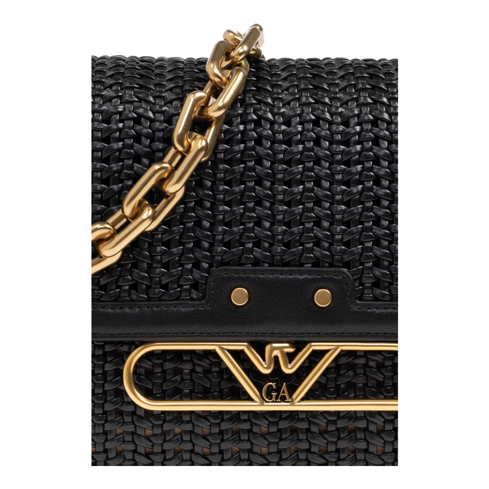 Emporio Armani Schoudertas Black Dames