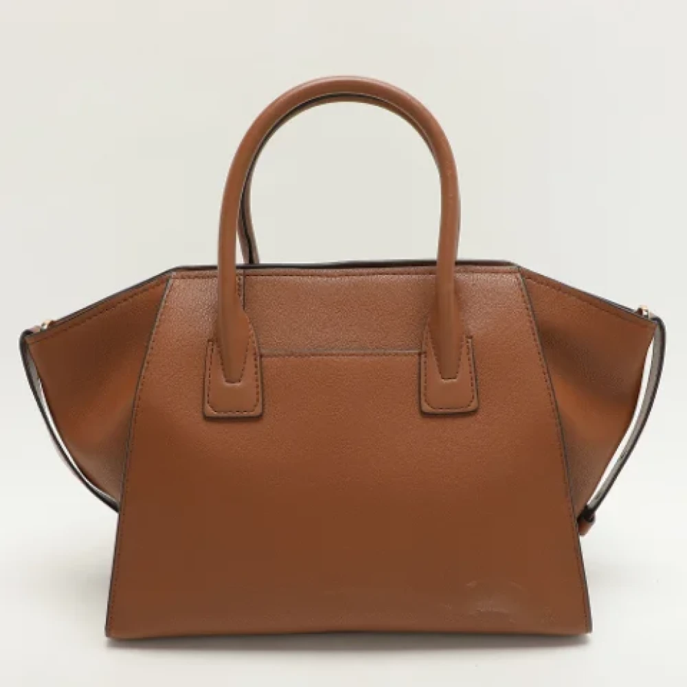 Michael Kors Pre-owned Leather handbags Brown Dames