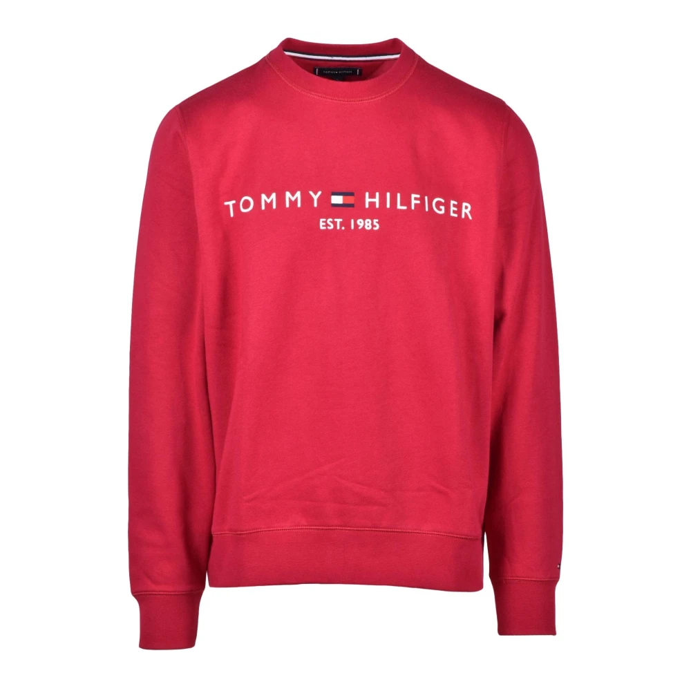 Tommy Hilfiger Sweatshirt Red Heren