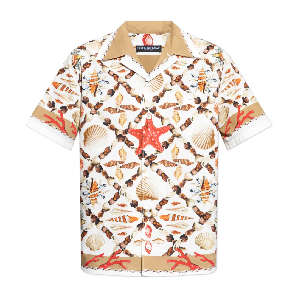 Dolce & Gabbana Herren Multicolor Shirts, Mehrfarbig, Mgröße: