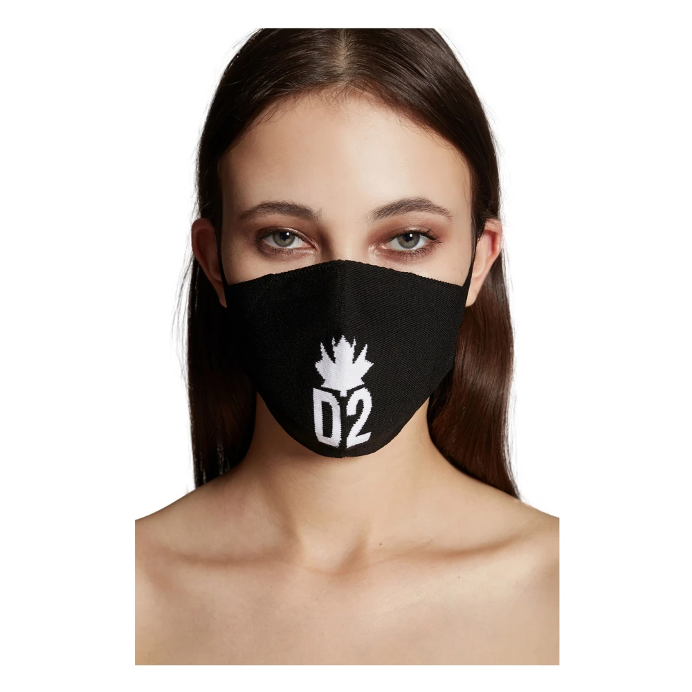 Dsquared2 Ansiktsmask D2 Svart Unisex