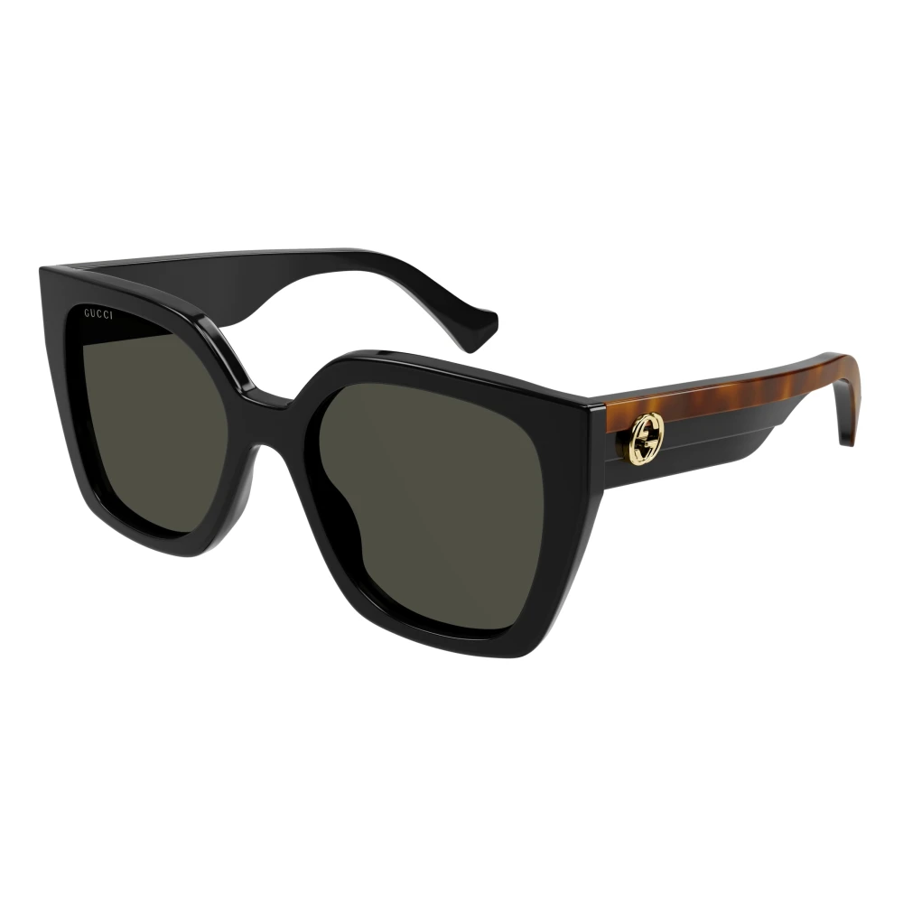Gucci Women's Black Sunglasses, 55 Mm, Oversized Square Sunglasses