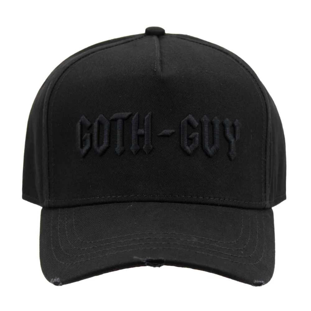 Dsquared2 Relief Lettering Baseball Cap Fibbia Black Unisex