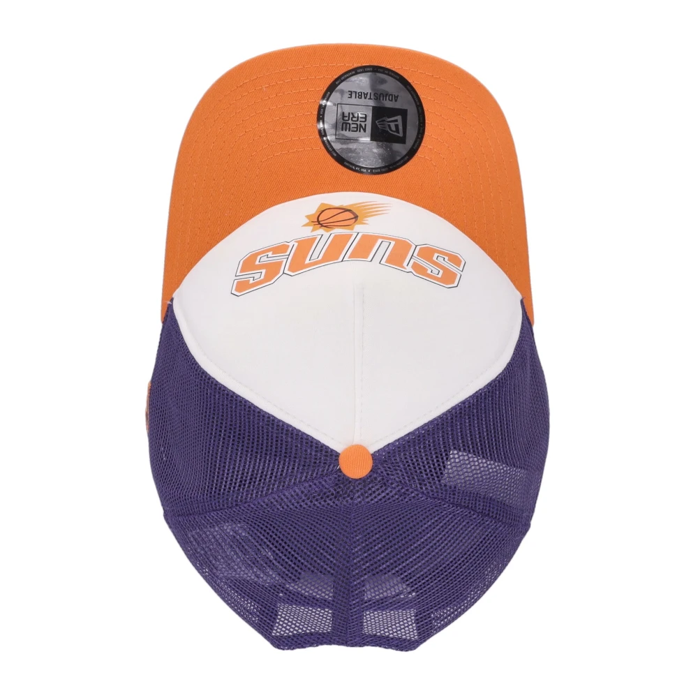 new era NBA Retro Trucker Pet Oranje Paars Multicolor Unisex