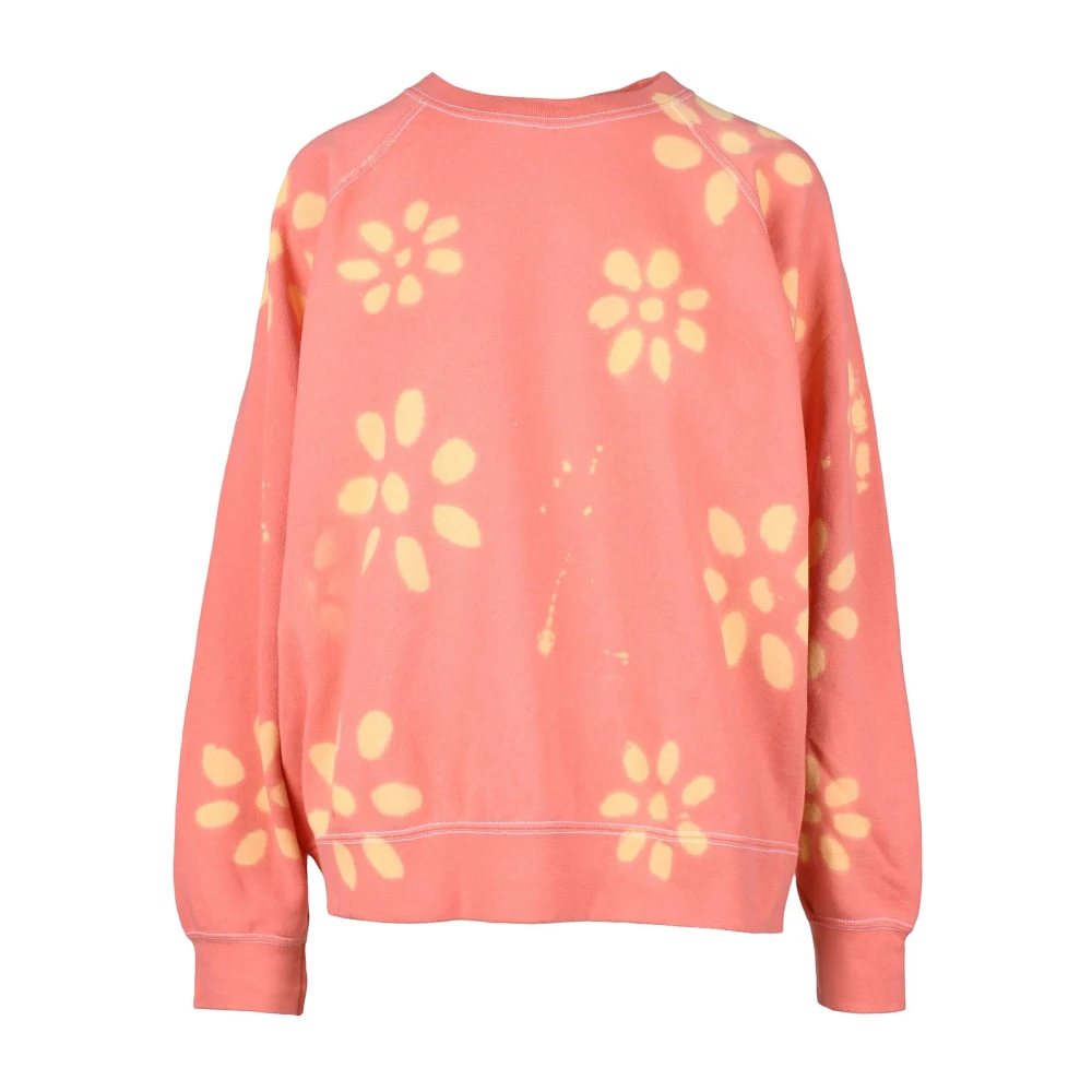 Semicouture Pink Sweatshirts, Female, M, Womens Salmon Sweatshirt