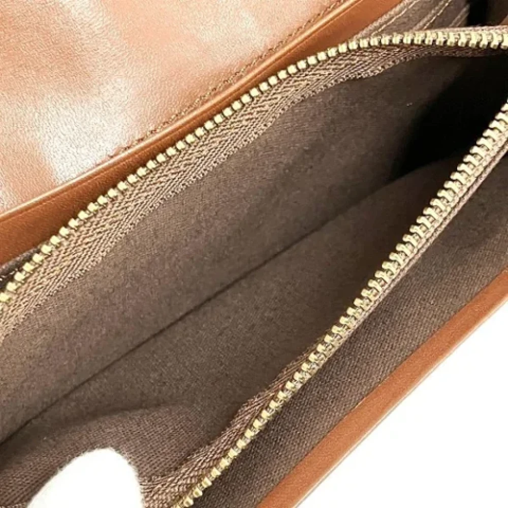 Chloé Pre-owned Leather wallets Brown Dames