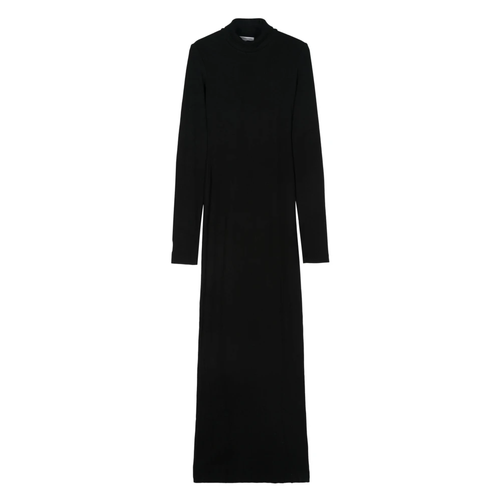 Cotton Citizen Zwarte Coltrui Maxi Jurk Black Dames