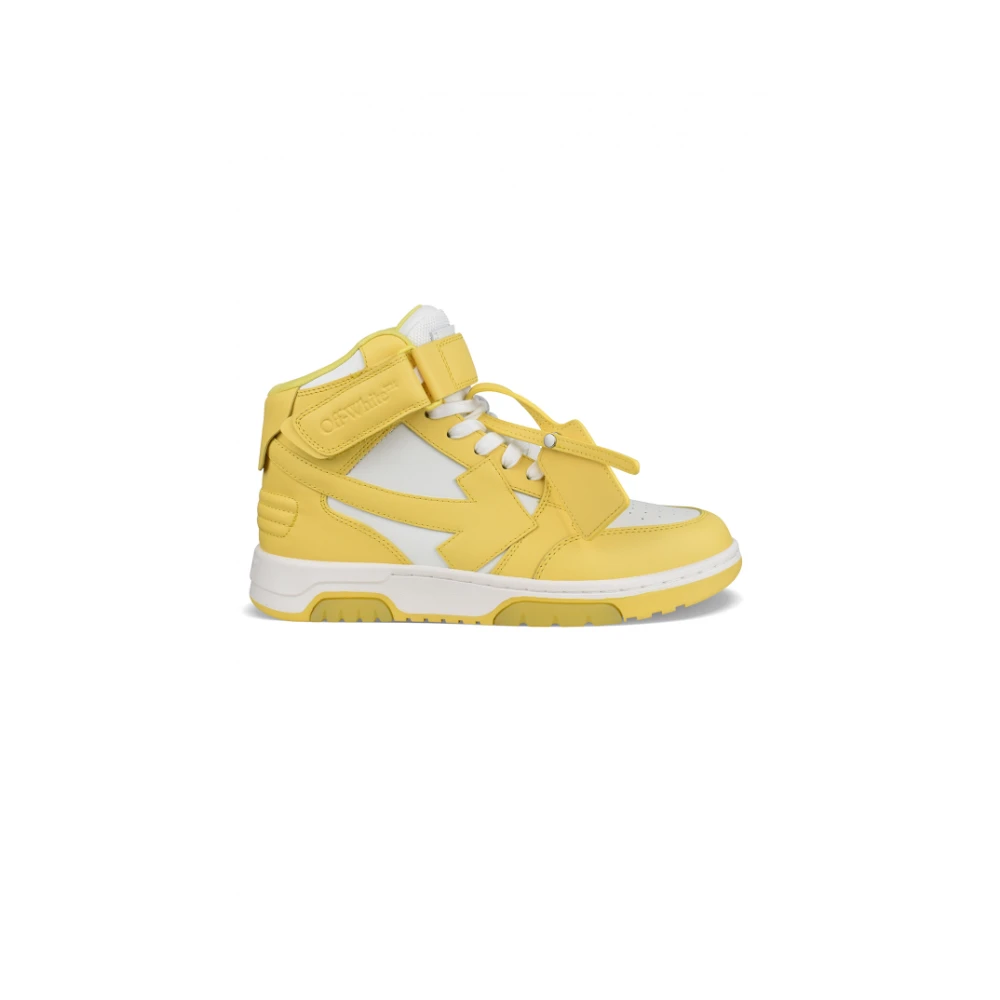 Off Out Of Office High-top Sneakers Heren Schoenen Geel