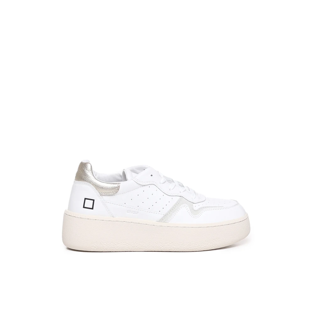 D.a.t.e. Snygga Sneakers White, Dam