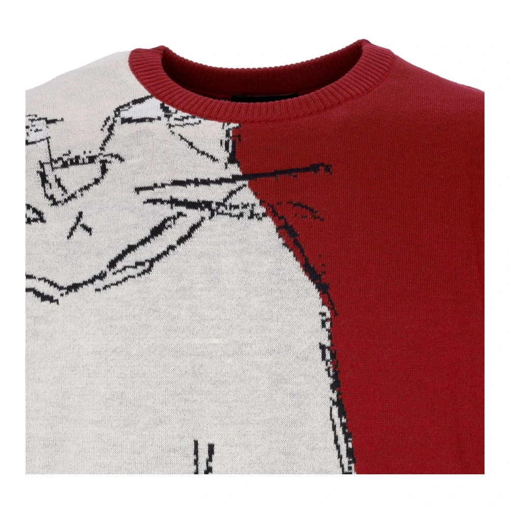 Ripndip Multi Gebreide Crew Neck Sweater Multicolor Heren