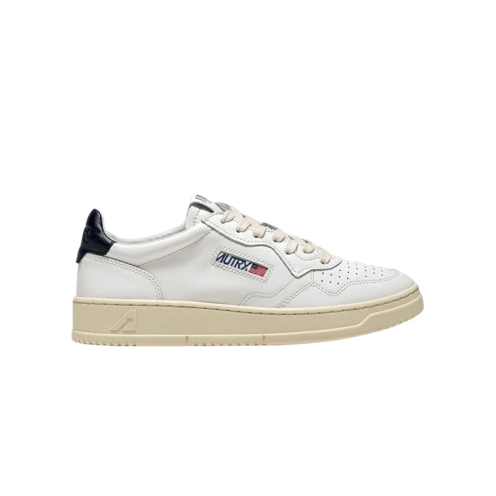 Autry Men's White Medalist Low - Sneakers - 11 Uk - Shoes