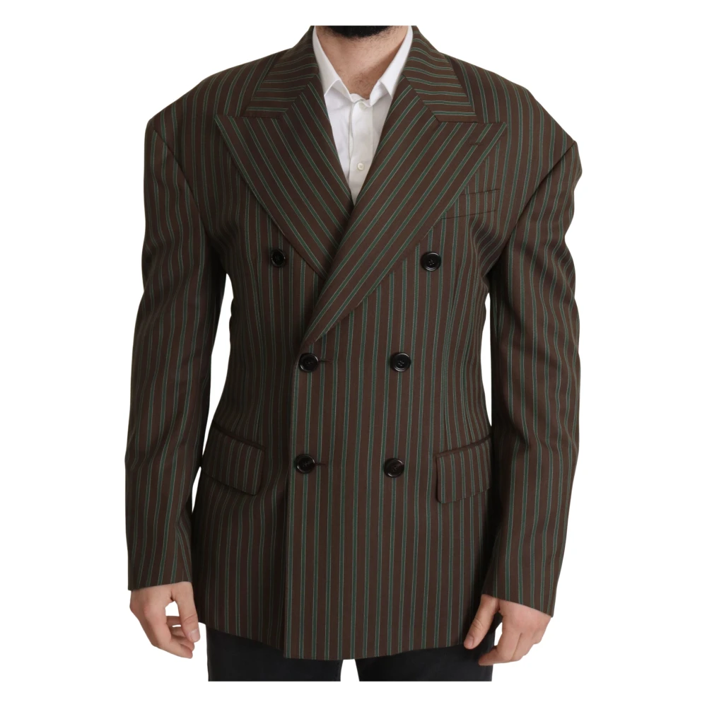 Dolce & Gabbana Men's Brown Stylish `S Blazer For Every Occasion
