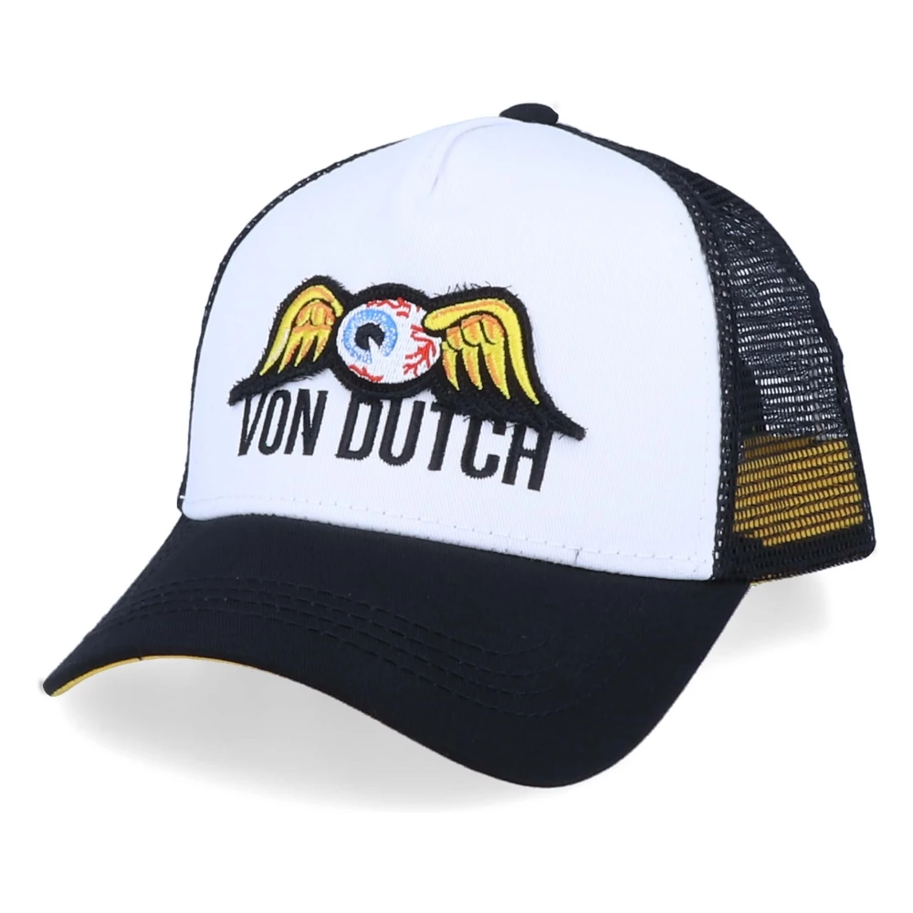 VON Dutch Cas1-Eyepat1-White Cap White, Unisex