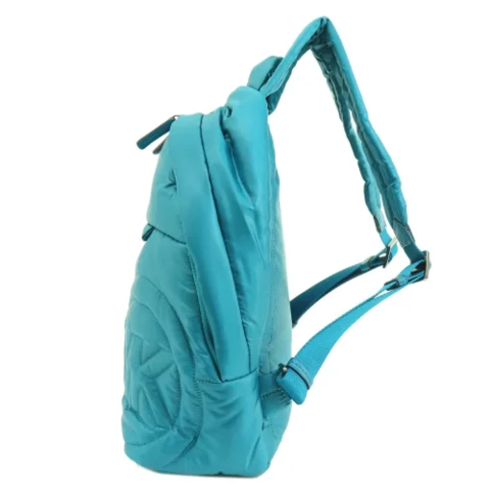 Michael Kors Pre-owned Fabric backpacks Blue Dames