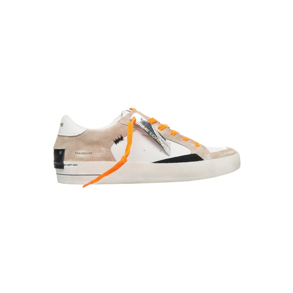 Crime London Vita Sneakers Skate Deluxe Stil Multicolor, Herr