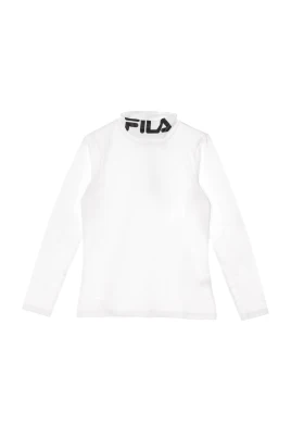 Vit Dam Långärmad T-shirt
