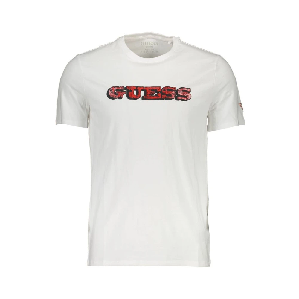 Guess - Tops > T-Shirts - White - Guess - Modalova