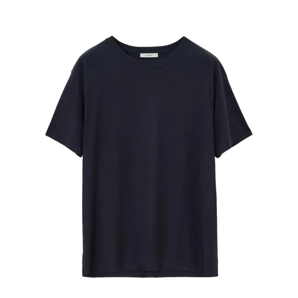 Lemaire Kaviaar Korte Mouw T-shirt Blue Heren