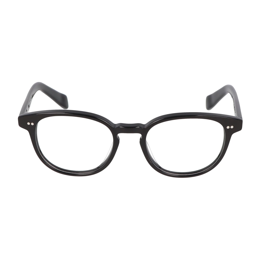Kaleos Vierkante Acetaatbril Black Unisex