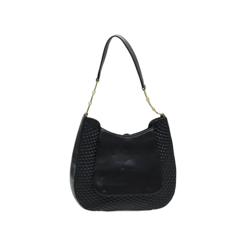 Bally Pre-owned Leather shoulder-bags Black Dames
