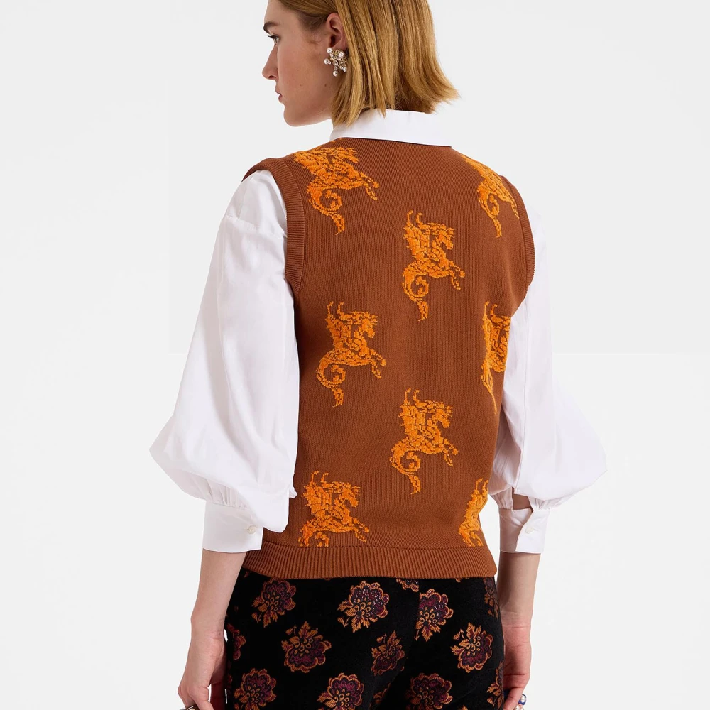 La DoubleJ Gryphos Gilet Green Dames