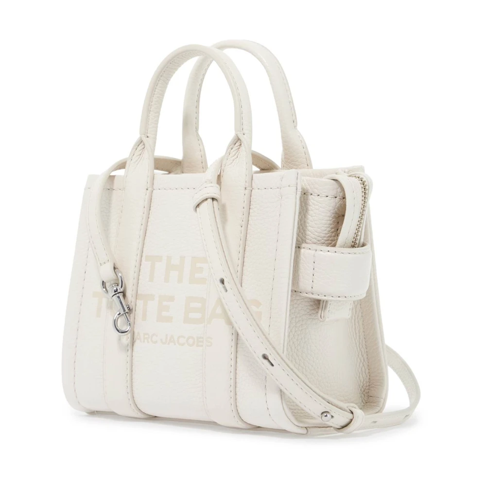 Marc Jacobs Mini Tote Bag van leer White Dames